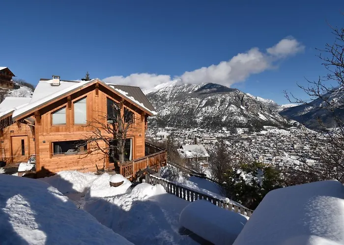 Chalet Serre Chevalier Avec Vue Exceptionnelle